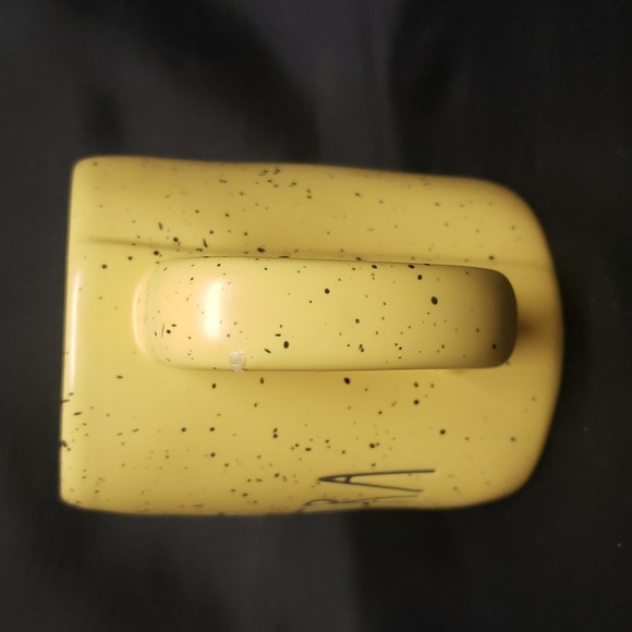 Rae Dunn "SO EGGSTRA" Yellow With Speckles Ceramic Mug - Picture 2 of 5